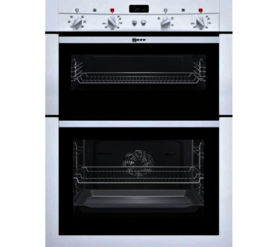 NEFF U14M42W3GB Electric Double Oven - White